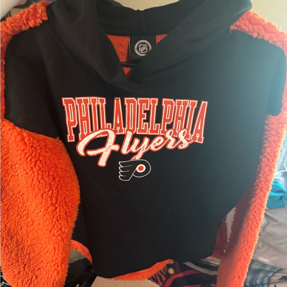 NHL Black and Orange Hoodie